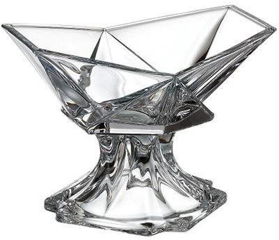 Crystalite Bohemia mísa na noze Origami 225mm