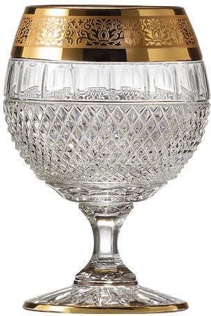 Bohemia Crystal Sada sklenic na brandy 2 ks 220 ml FELICIE ROMANTIC