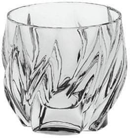 Crystal Bohemia Sada sklenic na whisky 6 ks 350 ml BROMELIAS
