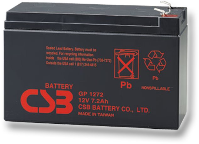 CSB GP1272 F2, 12V, 7,2Ah