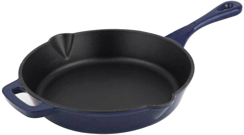 CS KOCHSYSTEME Pánev litinová se smaltovaným povrchem ALPEN 26 cm modrá