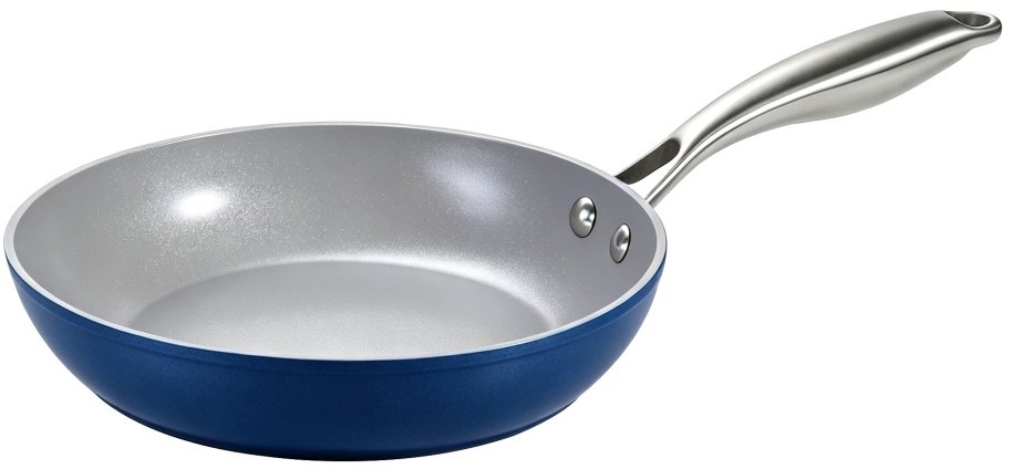 CS KOCHSYSTEME Pánev s keramickým povrchem Terra 28 cm modrá