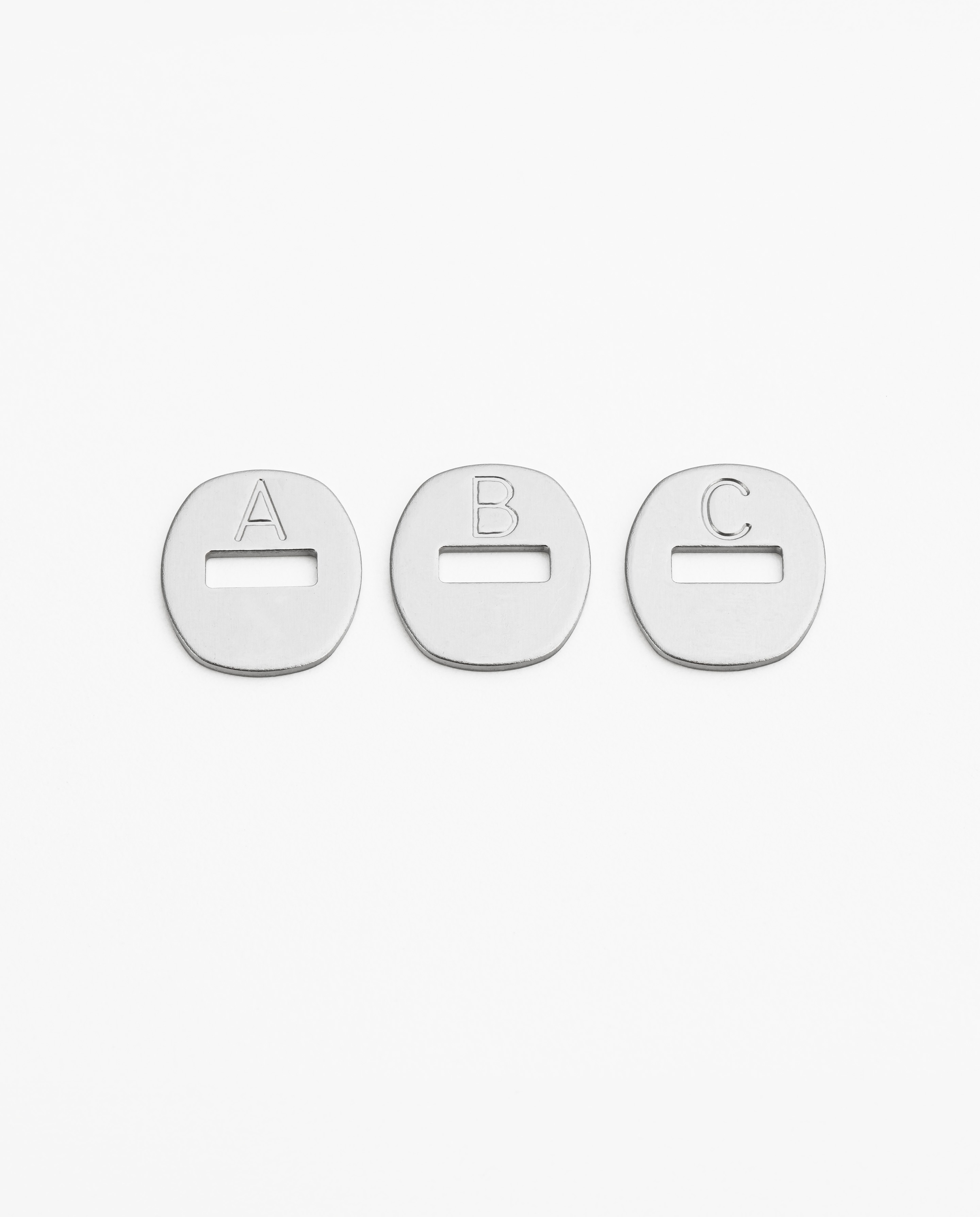 SEED12 Metal Backup System Letter Tiles
