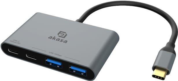 AKASA - USB Type-C 4-In-1 Hub / AK-CBCA31-18BK