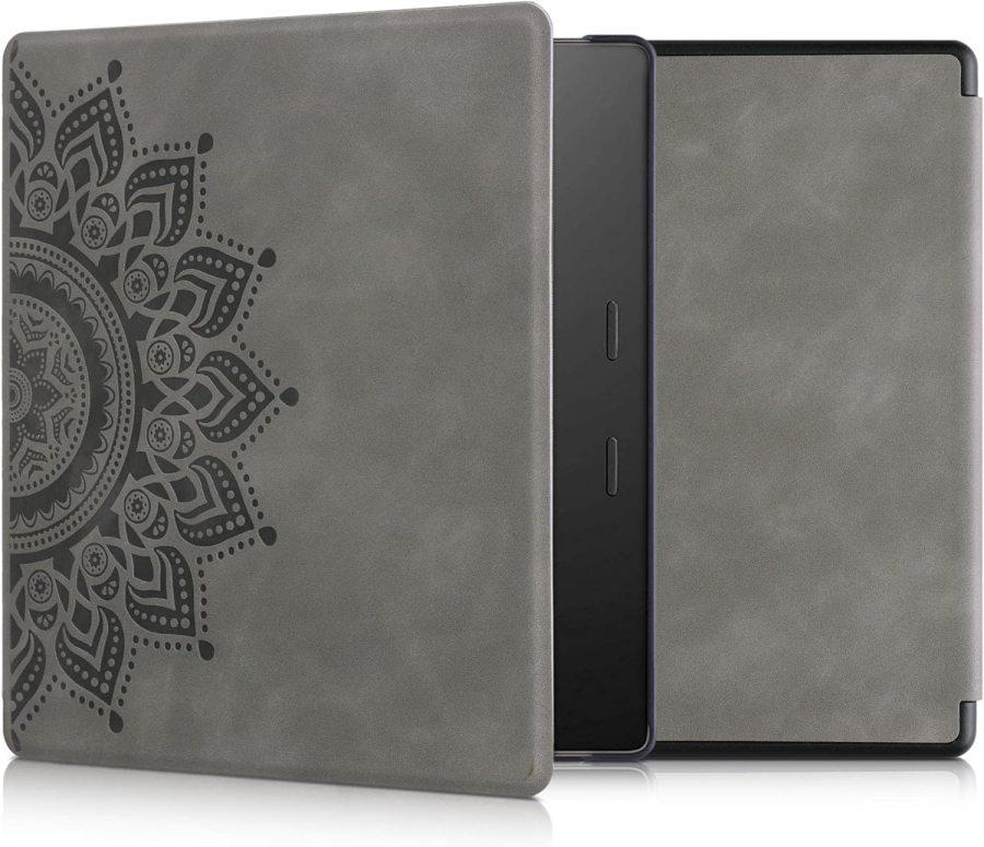 KW Mobile - Rising Sun - KW5697203 - pouzdro pro Amazon Kindle Oasis 2/3 - šedé