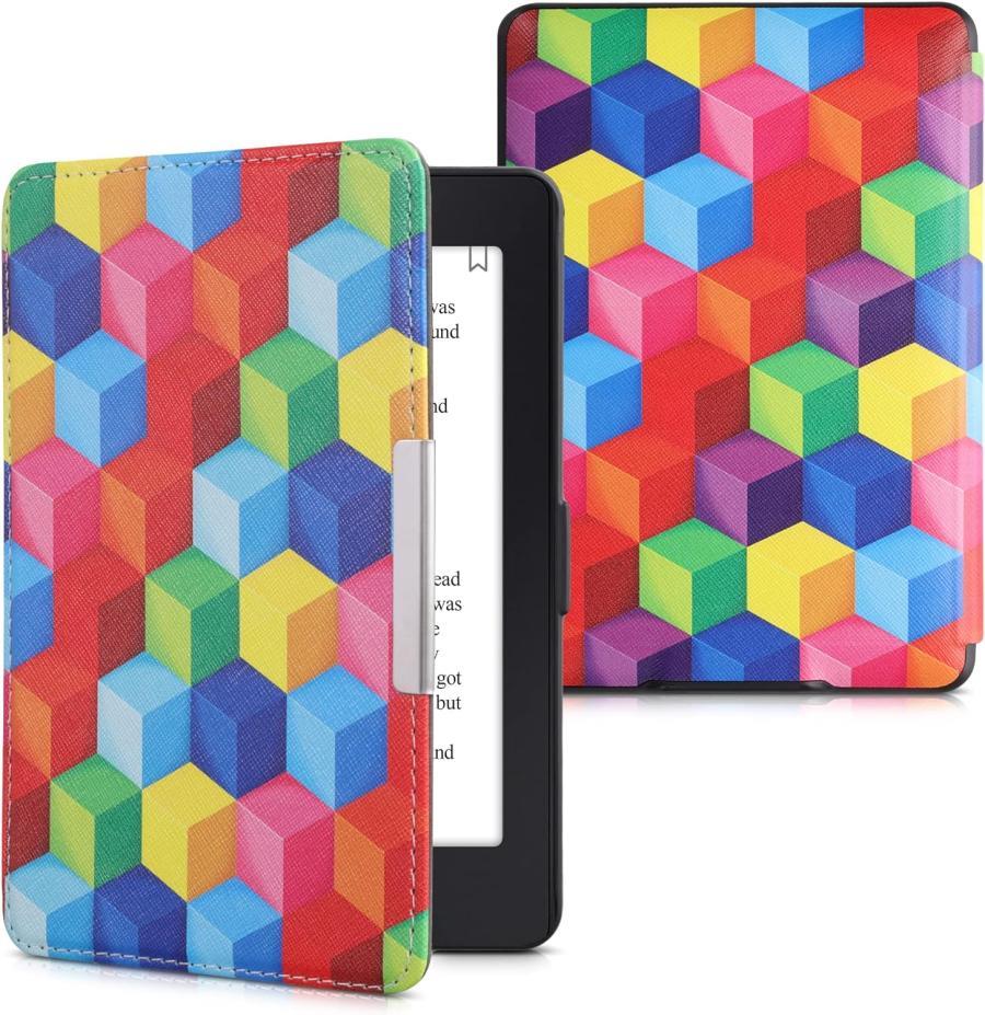 KW Mobile - Colorful Blocks - KW4556946 - pouzdro pro Amazon Kindle Paperwhite 1/2/3 - vícebarevné