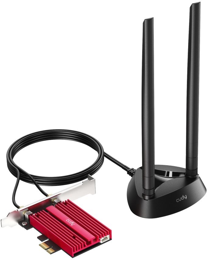 CUDY AX5400 Wi-Fi 6E PCI Express Adapter
