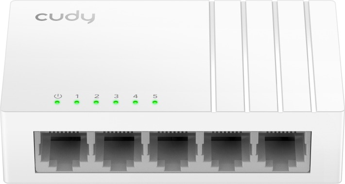 Desktop switch CUDY 5-Port 10/100 Mbps