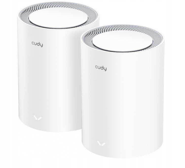 CUDY AX3000 Wi-Fi 6 Mesh 2,5Gb Solution v bílém provedení