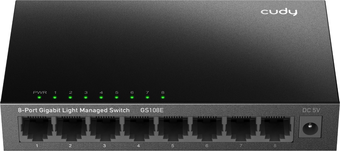 CUDY 8-Port Gigabit Light Managed Switch