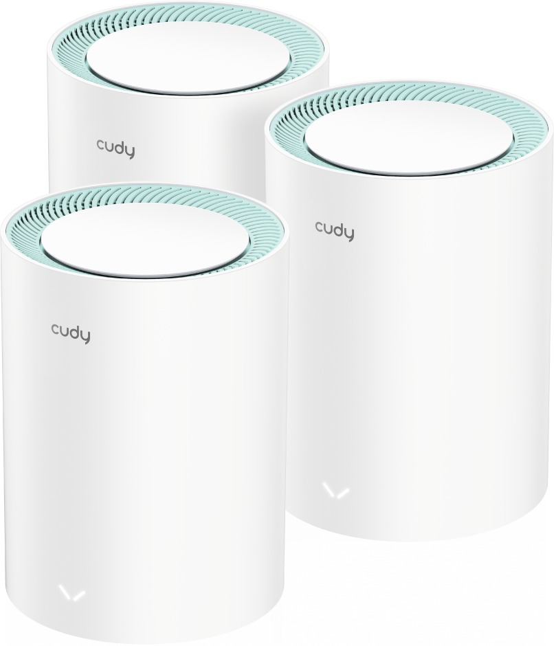 CUDY AX1500 Gigabit Wi-Fi 6 Mesh Solution (3-pack)