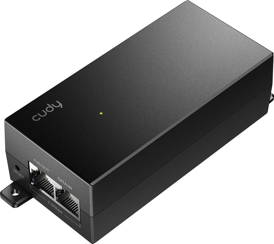 CUDY 30W 2.5 Gbps PoE++ Injector