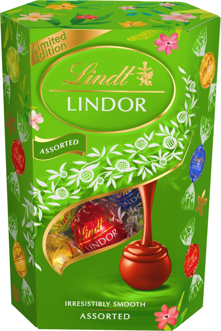 Lindt Lindor Bonboniéra pralinek zelený mix 200 g