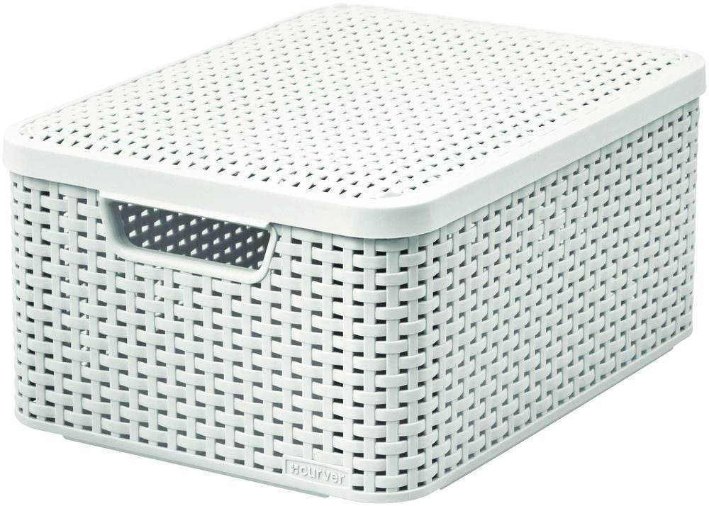Curver Úložný box RATTAN Style2 s víkem M
