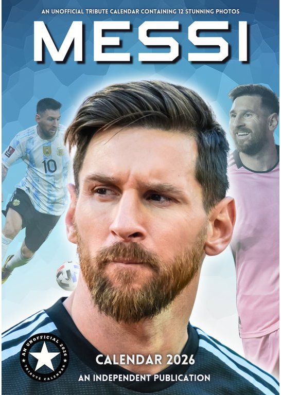 Kalendář 2026 - Messi - A3