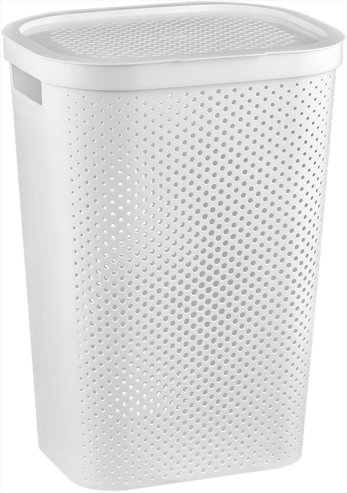 Curver Koš na špinavé prádlo INFINITY 59L - bílý