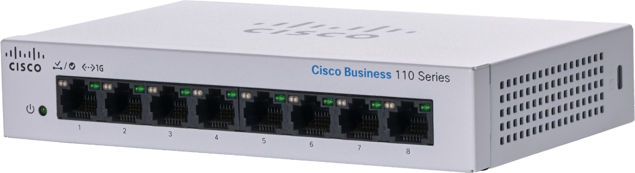 CISCO CBS110 Unmanaged 8-port GE switch