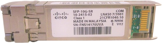 Cisco SFP-10G-SR= modul pro rychlé síťové připojení