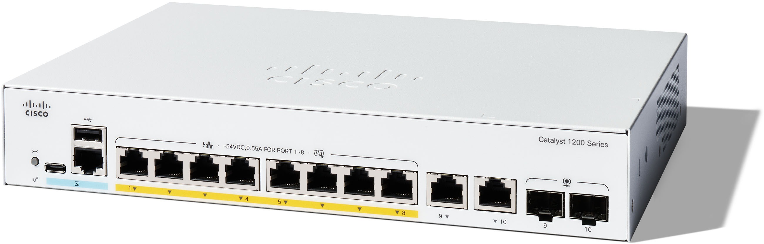 Cisco Catalyst C1200-8FP-2G switch