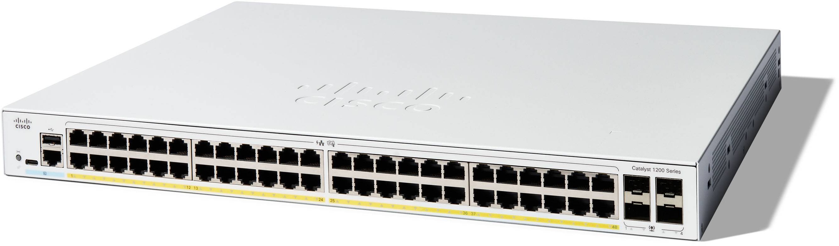 Cisco Catalyst C1200-48P-4G switch s 48 porty a PoE