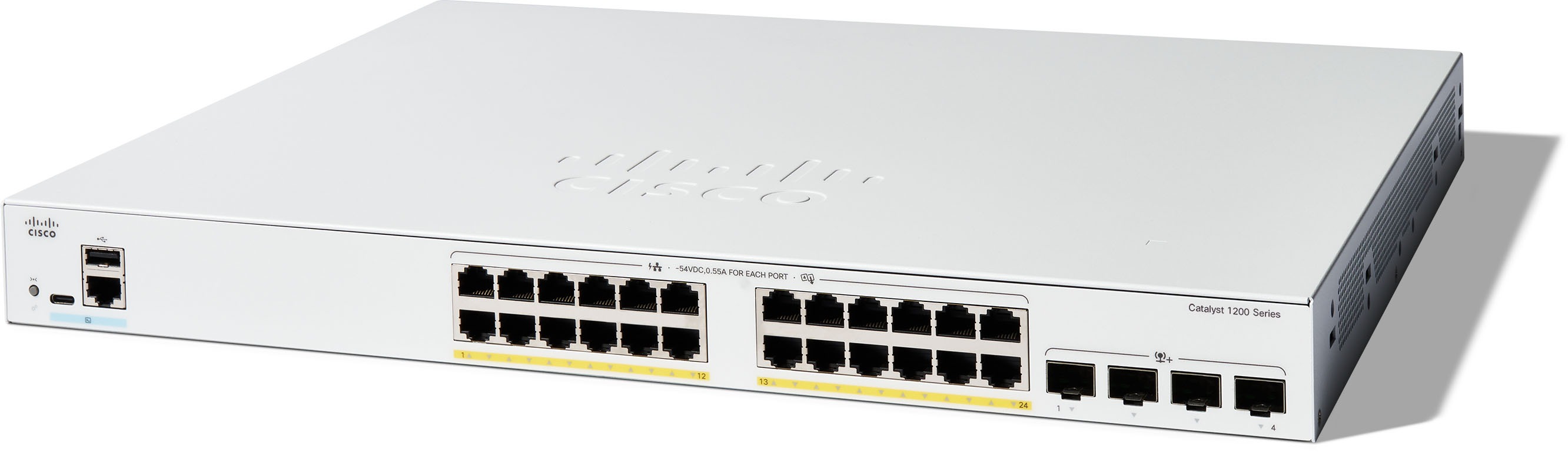 Cisco Catalyst C1200-24FP-4X 24-portový PoE switch
