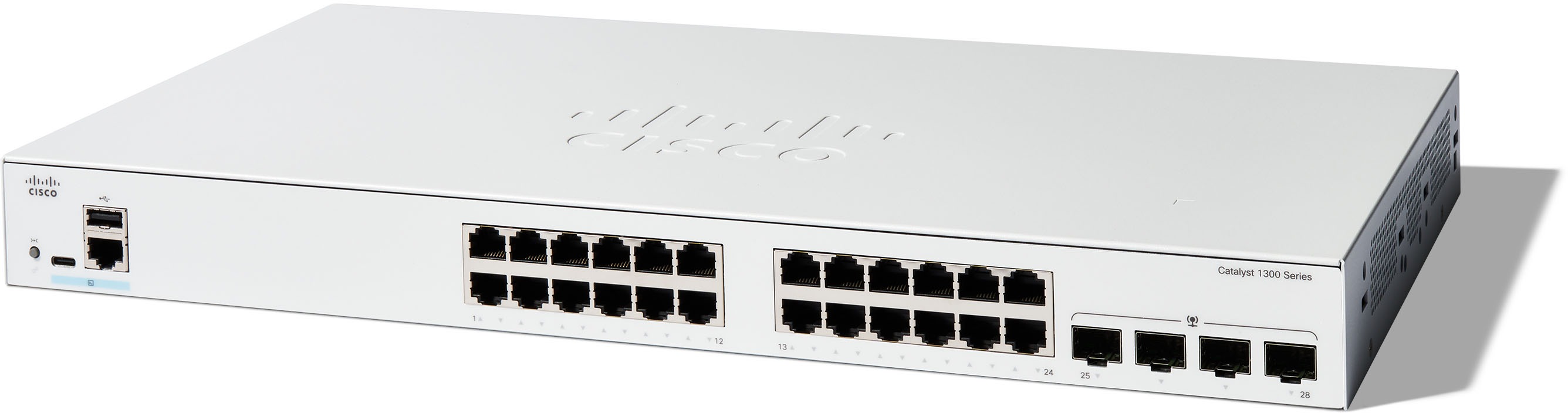 Cisco Catalyst C1300-24T-4G switch s 24 gigabitovými porty