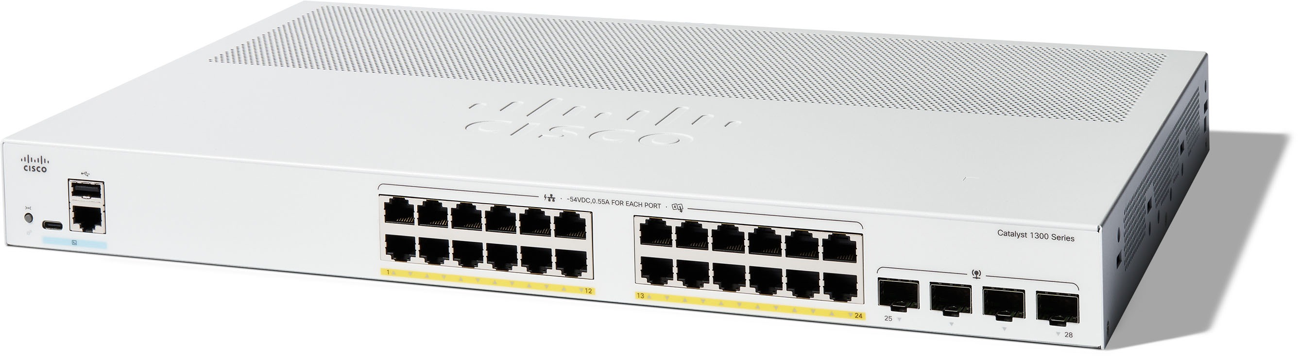 Cisco Catalyst C1300-24P-4G - 24-portový switch s PoE