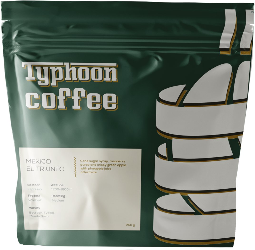 Typhoon Mexico El Triunfo Espresso, 250 g