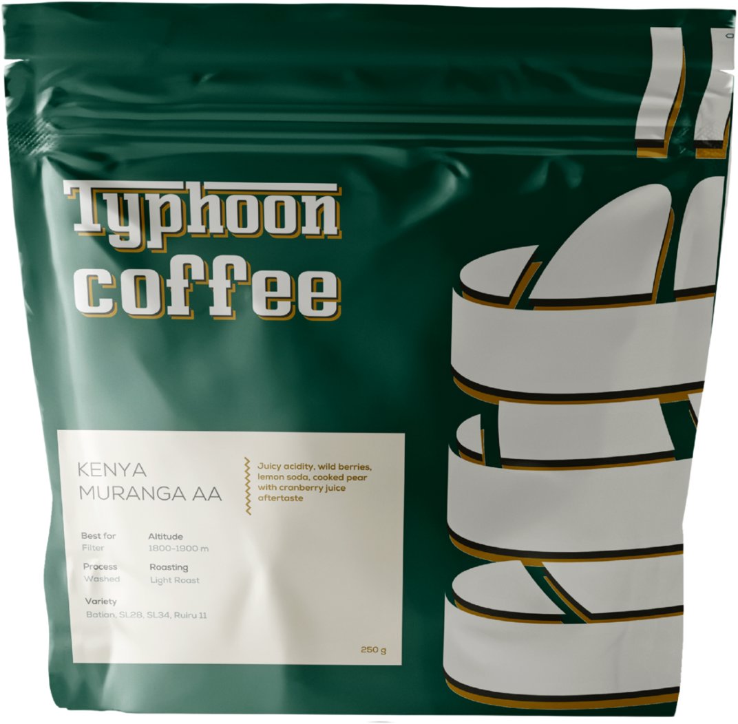 Typhoon Kenya Muranga AA Filter, 250 g