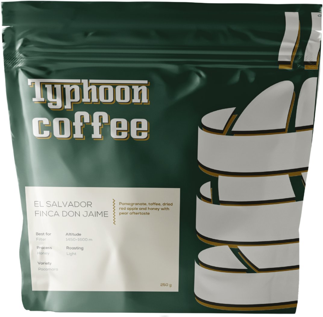 Typhoon El Salvador Finca Don Jaime, 250 g