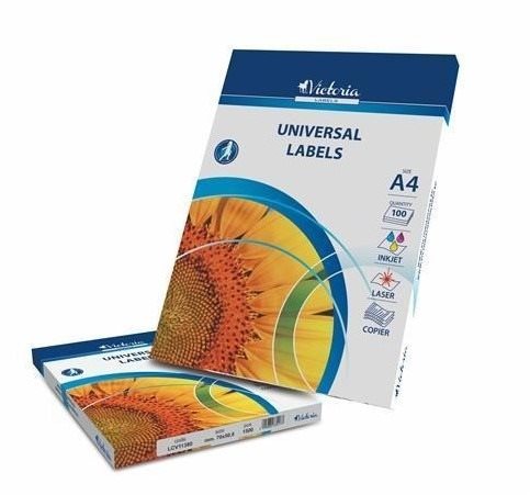Victoria 70 × 50,8 mm - kvalitní etiketa pro tiskárny