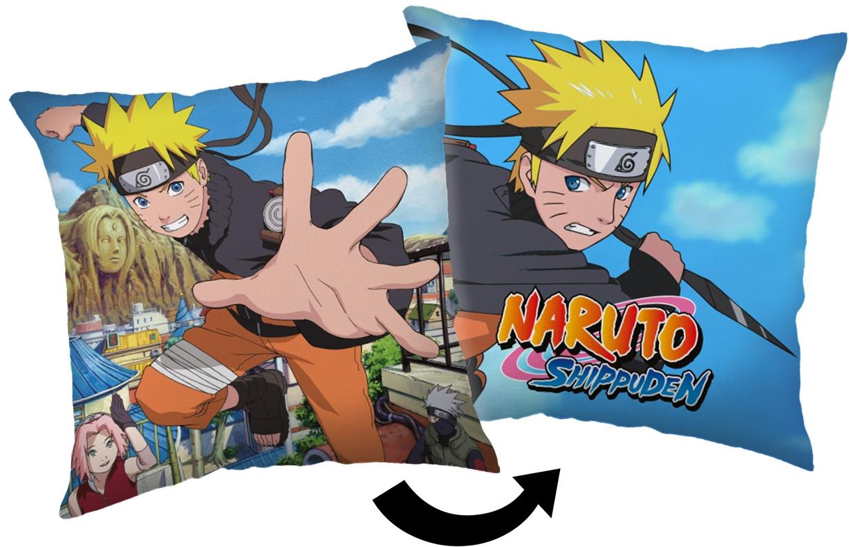 Jerry Fabrics Polštářek Naruto 02 40 × 40 cm