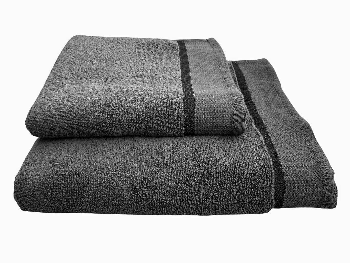 Jerry Fabrics Osuška Color 70 × 140 cm tmavě šedá