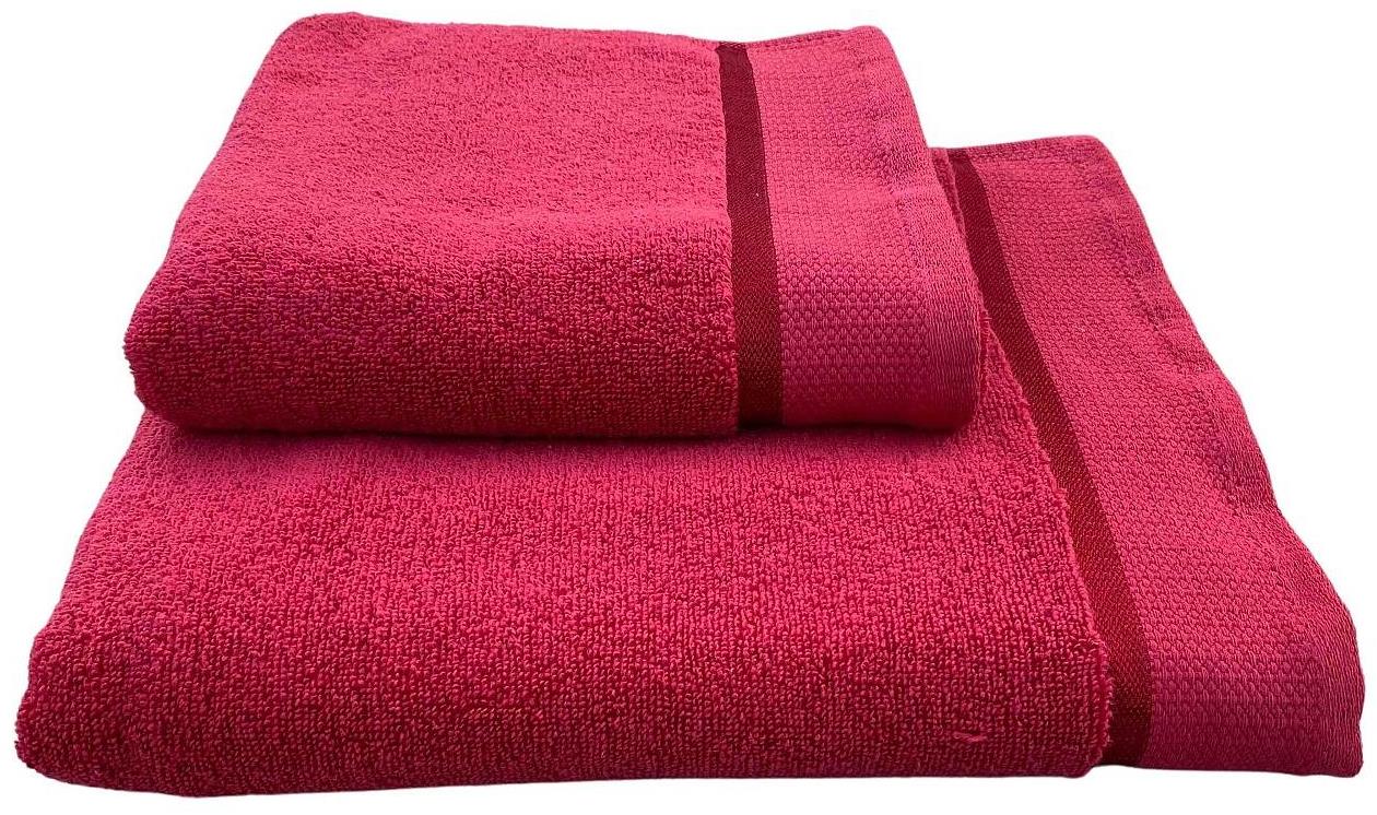 Jerry Fabrics Osuška Color 70 × 140 cm tmavě vínová