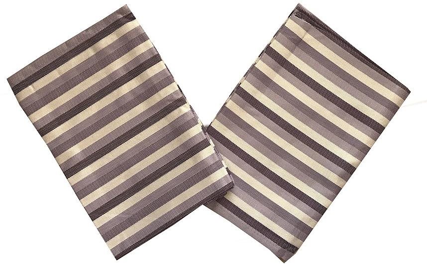 Svitap sleepwell Utěrky Bambus 50×70 cm Pruh fialový 3 ks