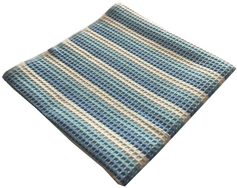 Praktik Vaflový ručník 50×100 cm modrý