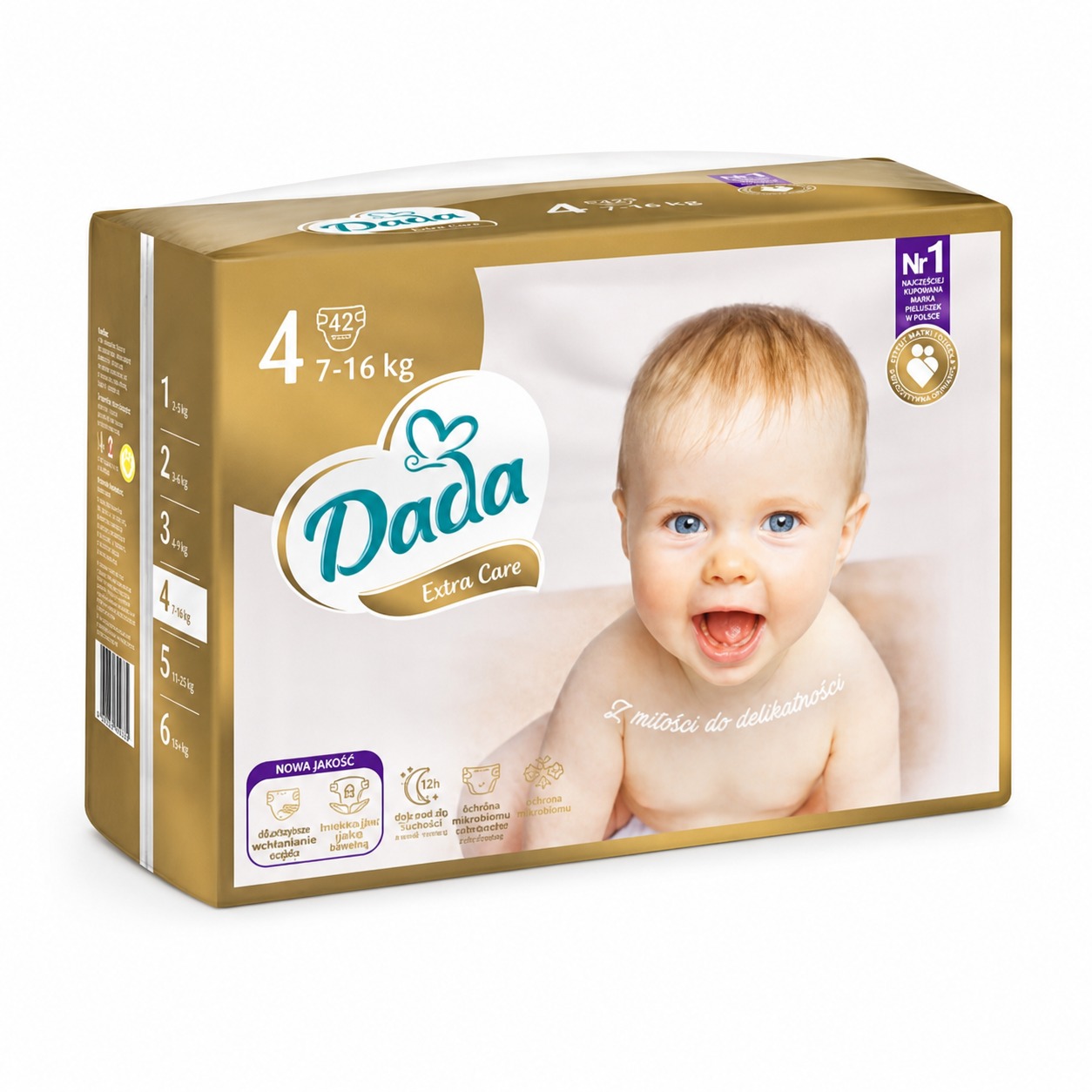 DADA Extra Care Maxi vel. 4 (42 ks)