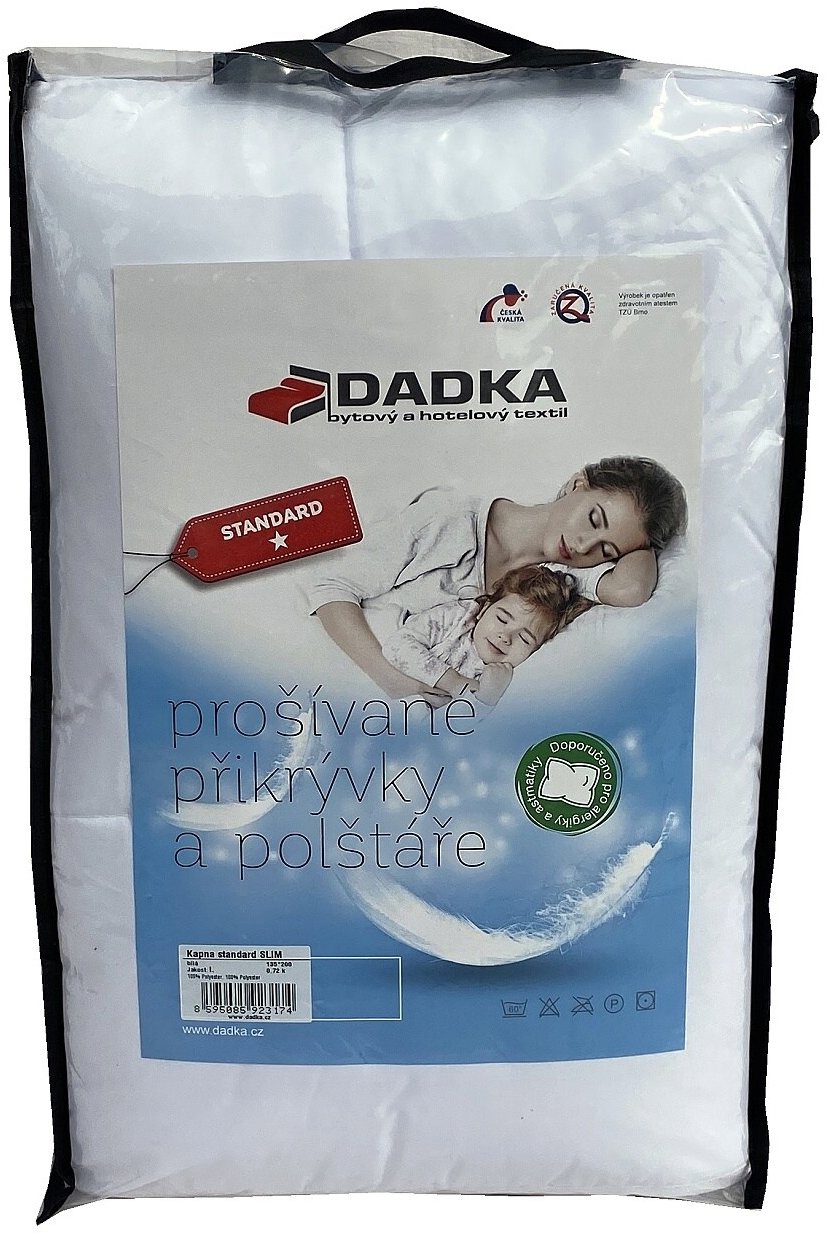 Dadka Přikrývka Standard odlehčená 135 × 200 cm