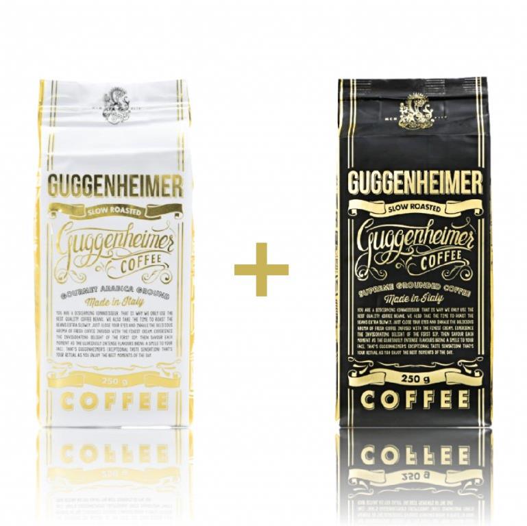 Guggenheimer mletá káva 2 × 250 g