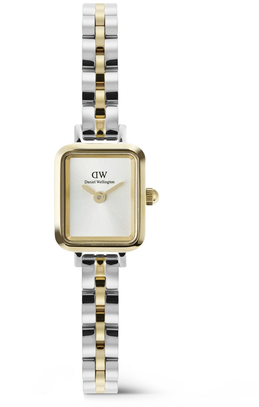 Daniel Wellington Dámské hodinky Quadro Mini Arch 3-Link hranaté DW00100925