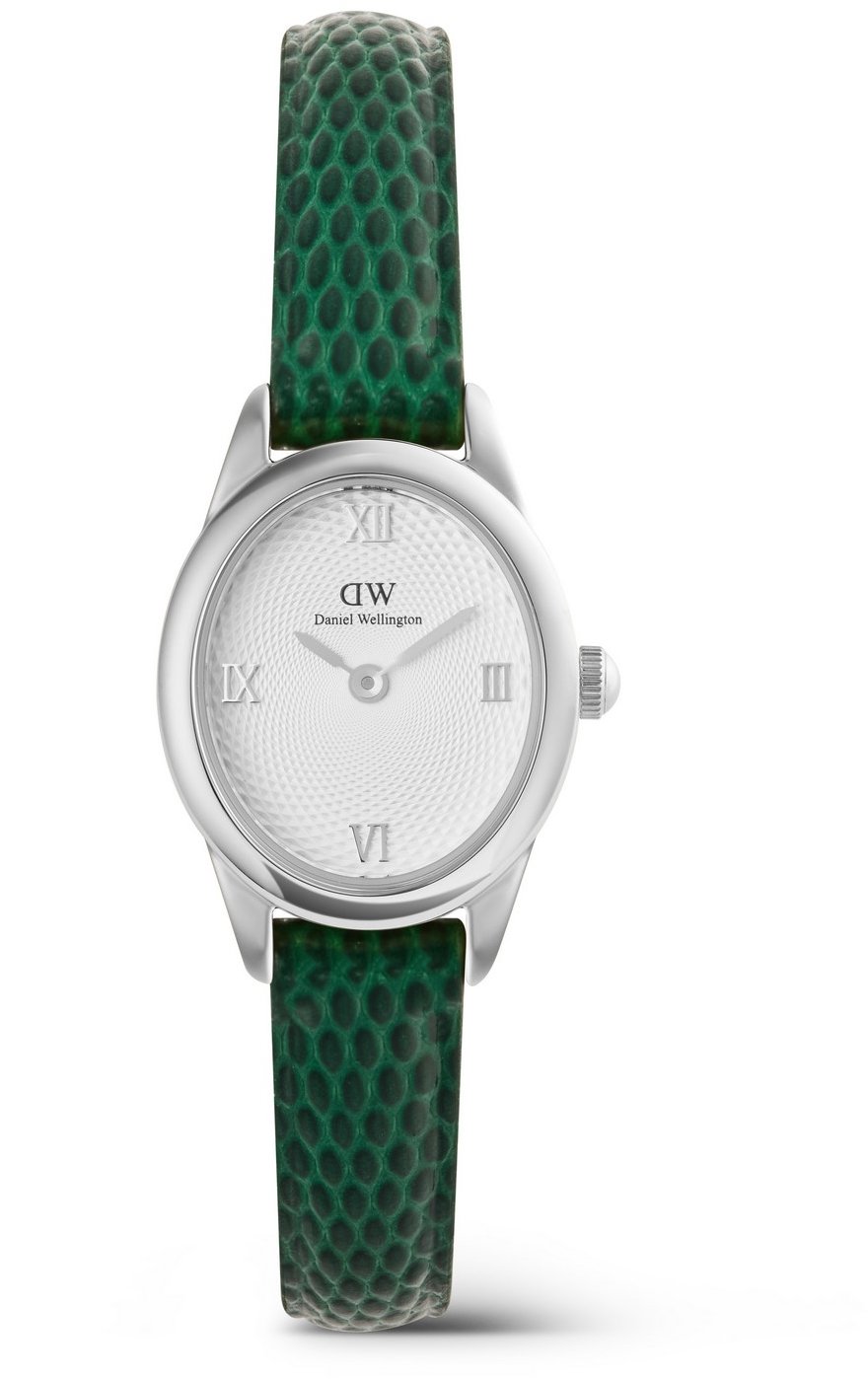 Daniel Wellington Dámské hodinky Ophelia Mini Lizard Guilloché kožené DW00100889