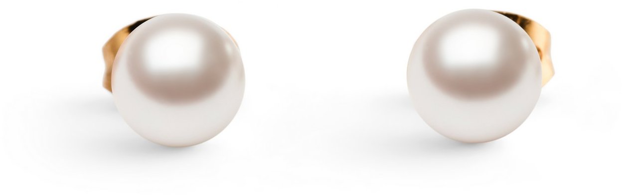 Daniel Wellington dámské náušnice perly Swarovski pozlacené DW00401956
