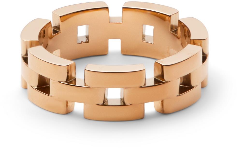 Daniel Wellington prsten ocelový 3-Link DW00400962, velikost 50