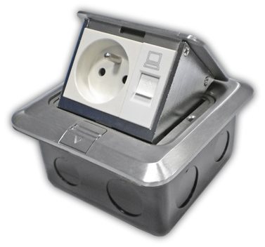 Datacom podlahová datová zásuvka UTP CAT5E 2161