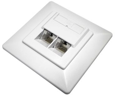 Datacom Datová zásuvka UTP CAT6 pod omítku 2454 - spolehlivá a kvalitní zásuvka pro datové sítě