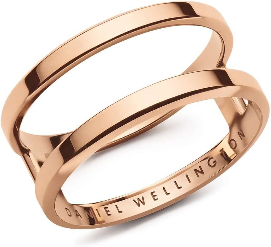 Daniel Wellington Dámský dvojitý prsten ocelový Elan DW00400117