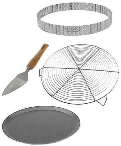 de Buyer BOX HOMEBAKING kulaté formy (prstenec, plech, rošt a lopatka)
