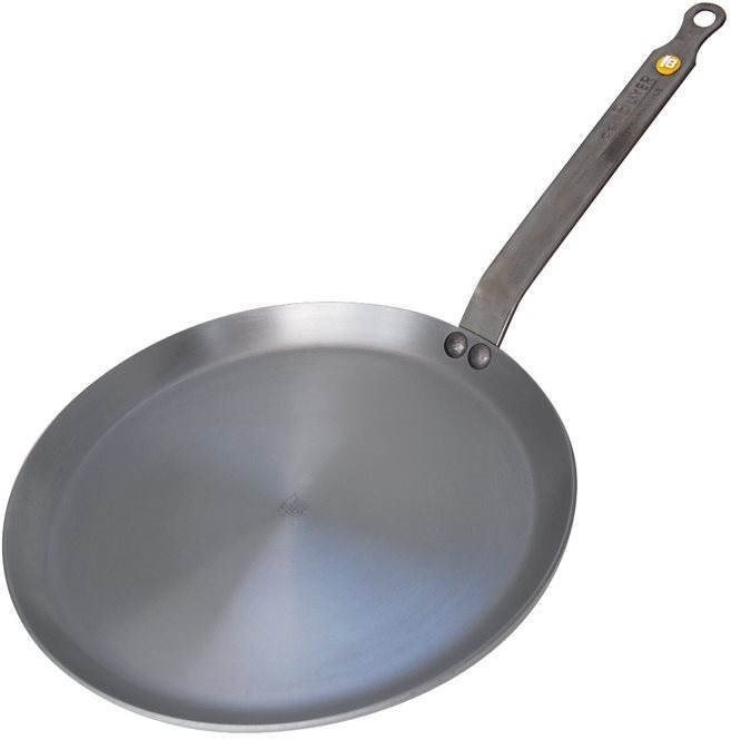 de Buyer Ocelová pánev na palačinky 24cm Mineral B Element DB561524