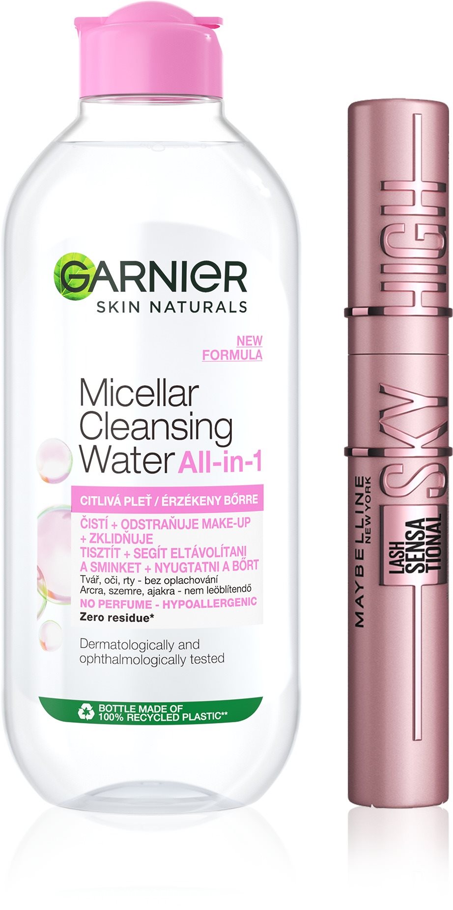 MAYBELLINE a GARNIER Sada dekorativní kosmetiky na oči