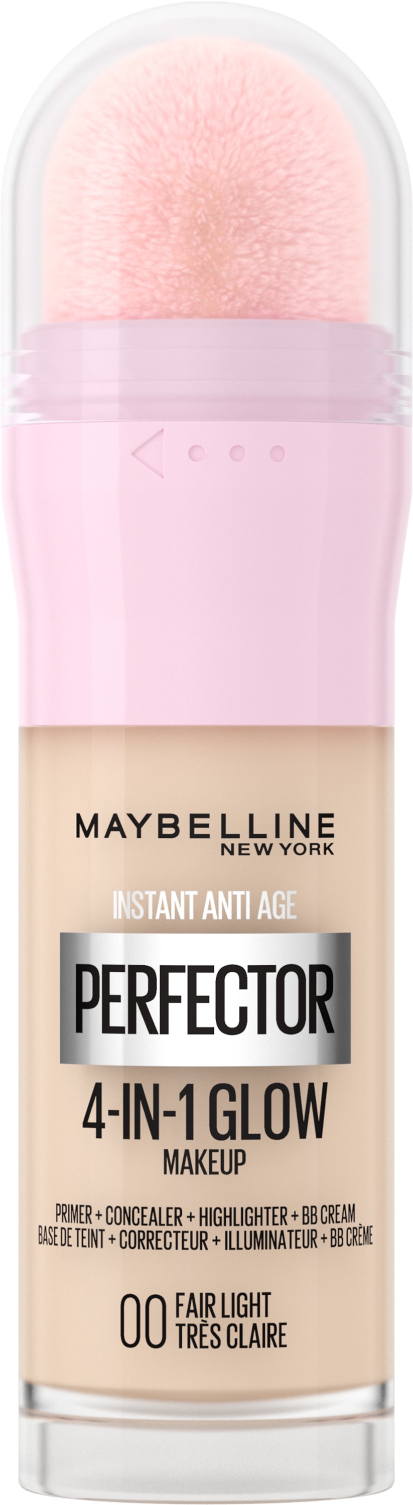 MAYBELLINE NEW YORK Instant Perfector 4-in-1 Glow 00 Fair rozjasňující make-up, 20 ml